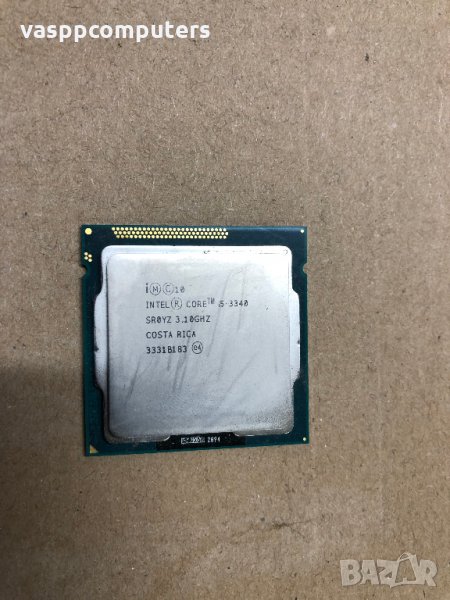 Intel Core i5-3340 SR0YZ 3.10GHz/6MB up to 3.30GHz Socket 1155, снимка 1