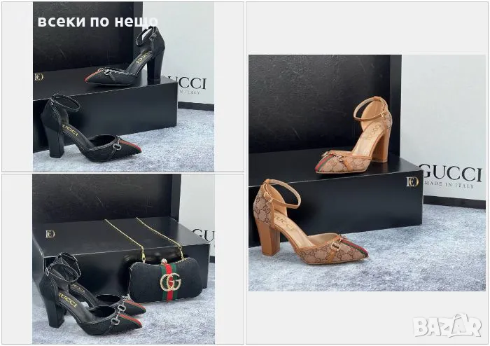 Дамски обувки на ток Gucci Код D1168, снимка 1