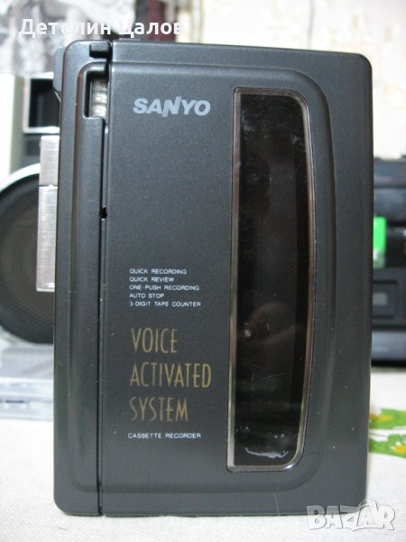 Записващ Walkman диктофон марка Sanyo, модел: M1118, снимка 1