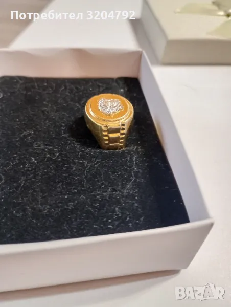 Мъжки златен пръстен 14к, снимка 1