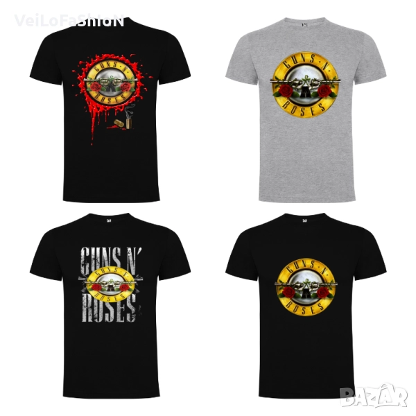 Нова мъжка тениска на музикалната група GUNS N'ROSES , снимка 1