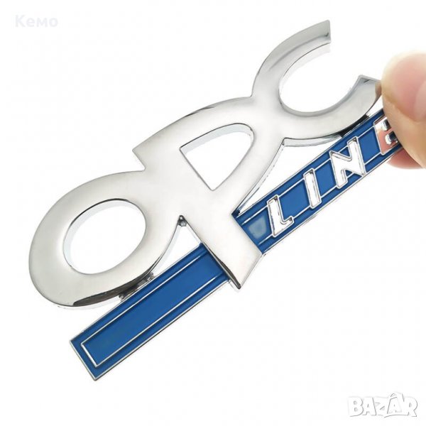 Метална Емблема за Опел Opc line , снимка 1