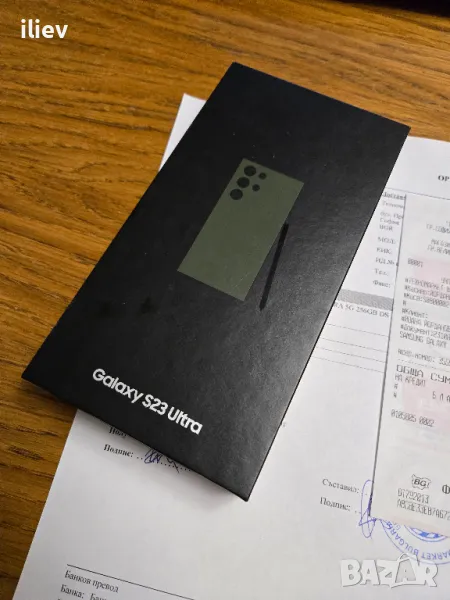 Samsung Galaxy S23 Ultra, 256GB, 8GB RAM, 5G, Green. Гаранция., снимка 1