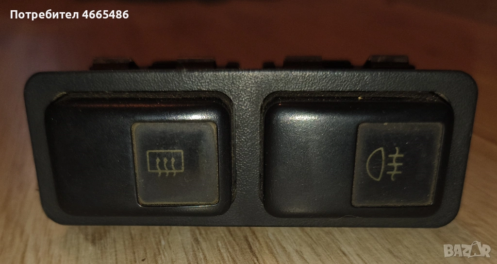 Honda CRX ll TEC M10887  копчета халоген,подгрев задно стъкло, снимка 1