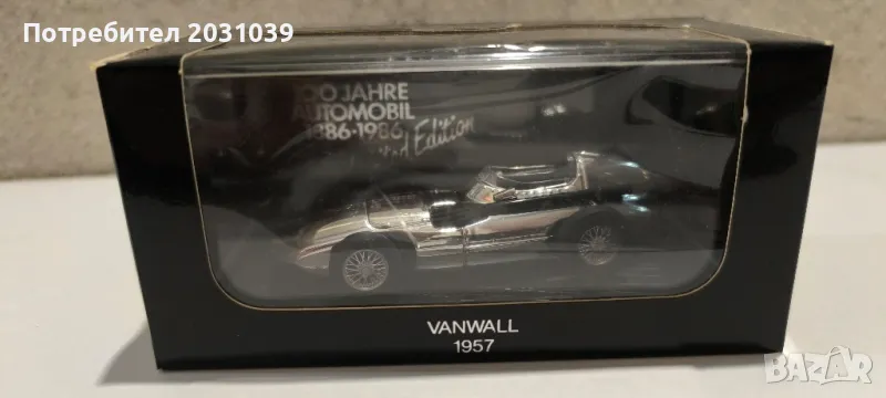 Brumm 1/43 Vanwall 100 years automobile limited, снимка 1