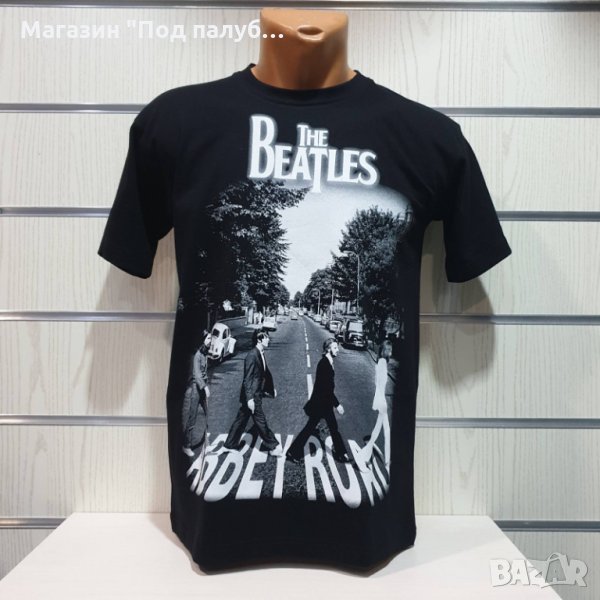 Нова детска тениска със ситопечат на музикалната група Бийтълс (The Beatles), снимка 1