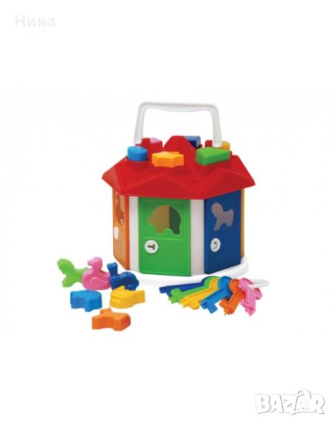 Къща - сортер с ключове , снимка 1