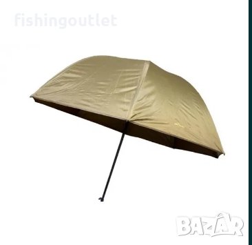  Рибарски шарански чадър Carp Focus 2.50мт + подарък стойка за чадър, снимка 1