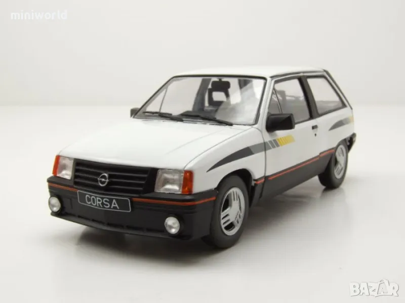 Opel Corsa A SR 1985 - мащаб 1:24 на Whitebox моделът е нов в кутия, снимка 1