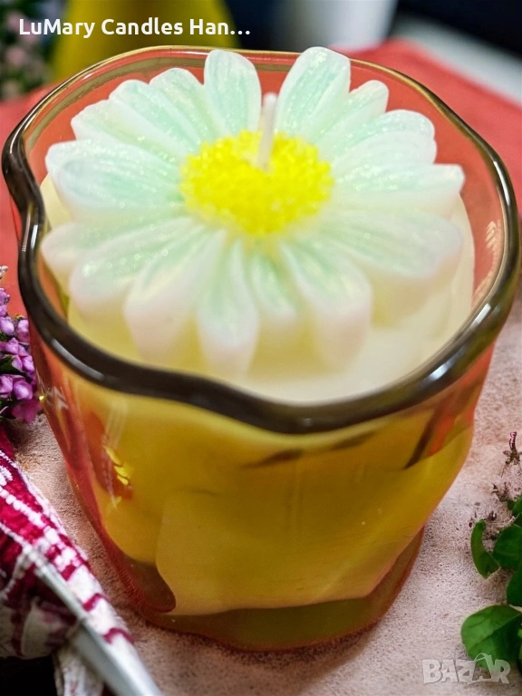 Свещ “ Пролетна нежност”, снимка 1