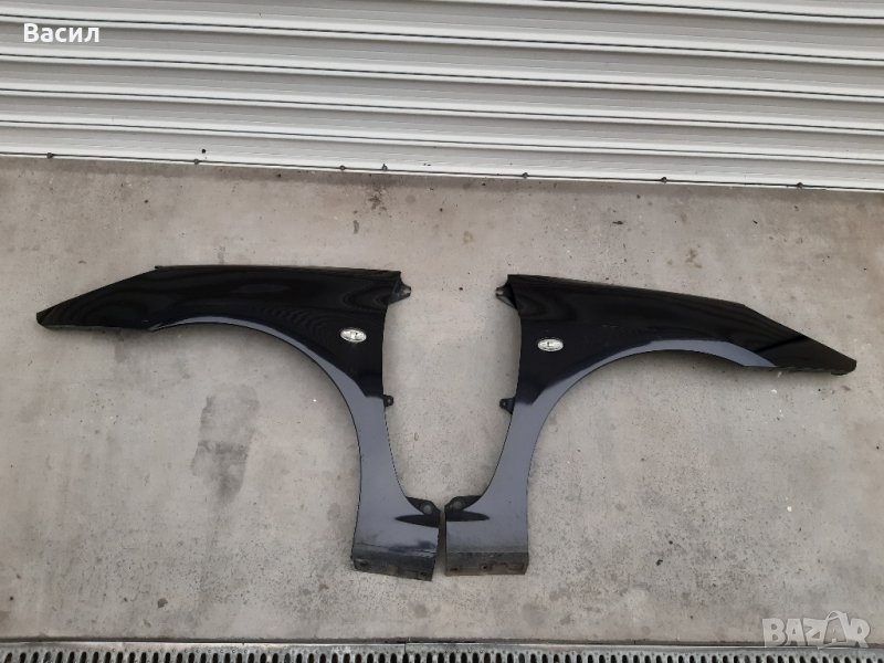 Предни калници ЧЕРНИ Peugeot 307 cc 2.0 136к.с AUTOMATIC Пежо 307 Кабрио АВТОМАТИК 2.0 136к.с, снимка 1