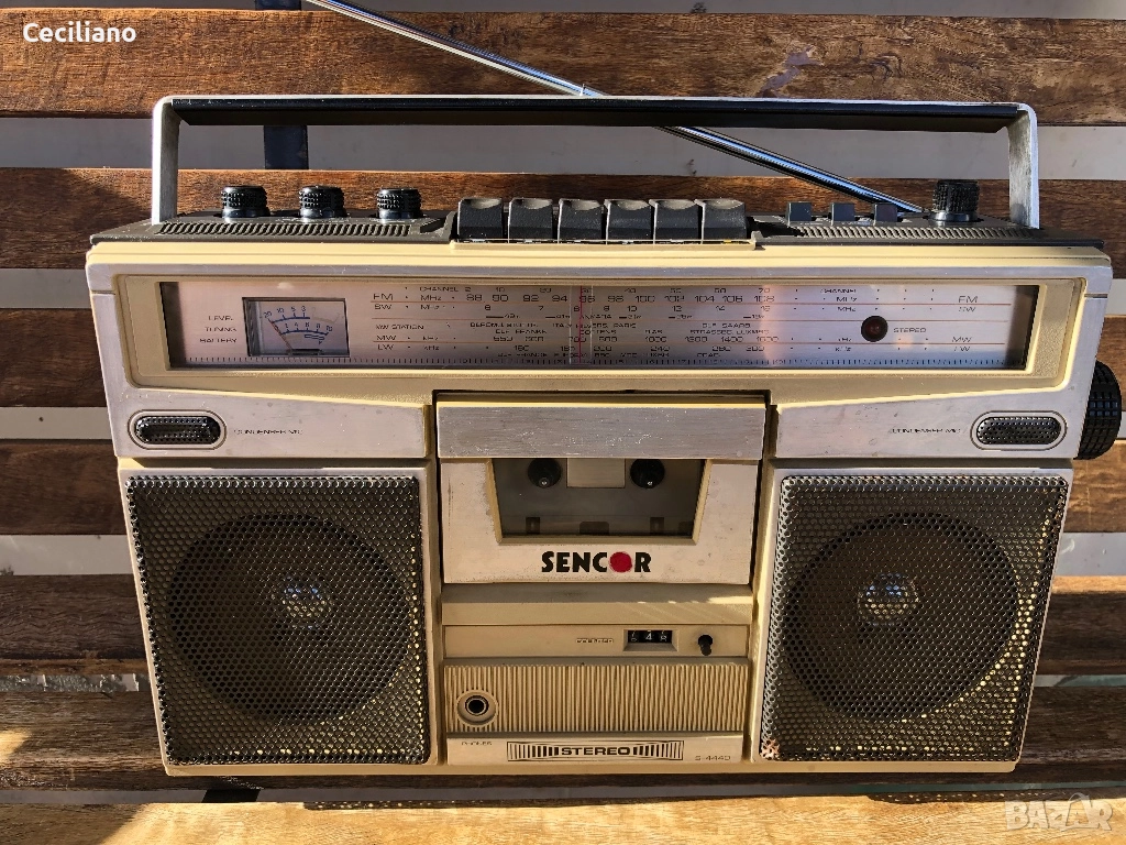Радиокасетофо SENCOR S-4440-функционален!, снимка 1