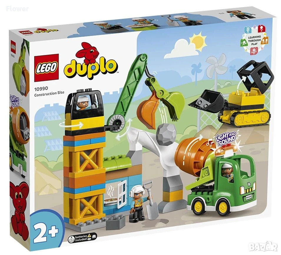 Конструктор LEGO Duplo - Строителна площадка (10990), снимка 1
