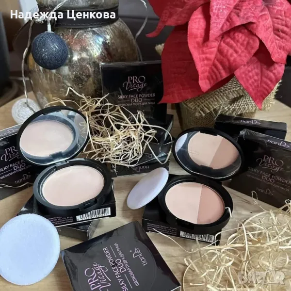 Копринена пудра за лице DUO‼️, снимка 1