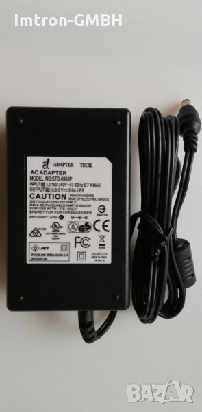 Адаптер STD-0903P Power supply unit 9V, снимка 1