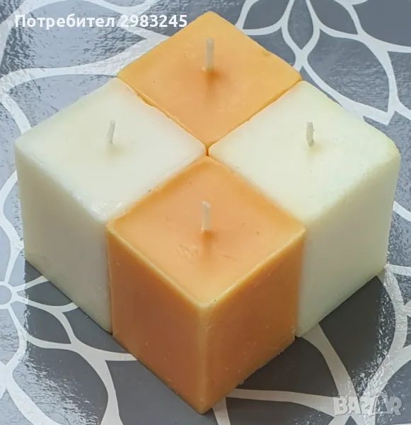 Квадратни свещи , снимка 1