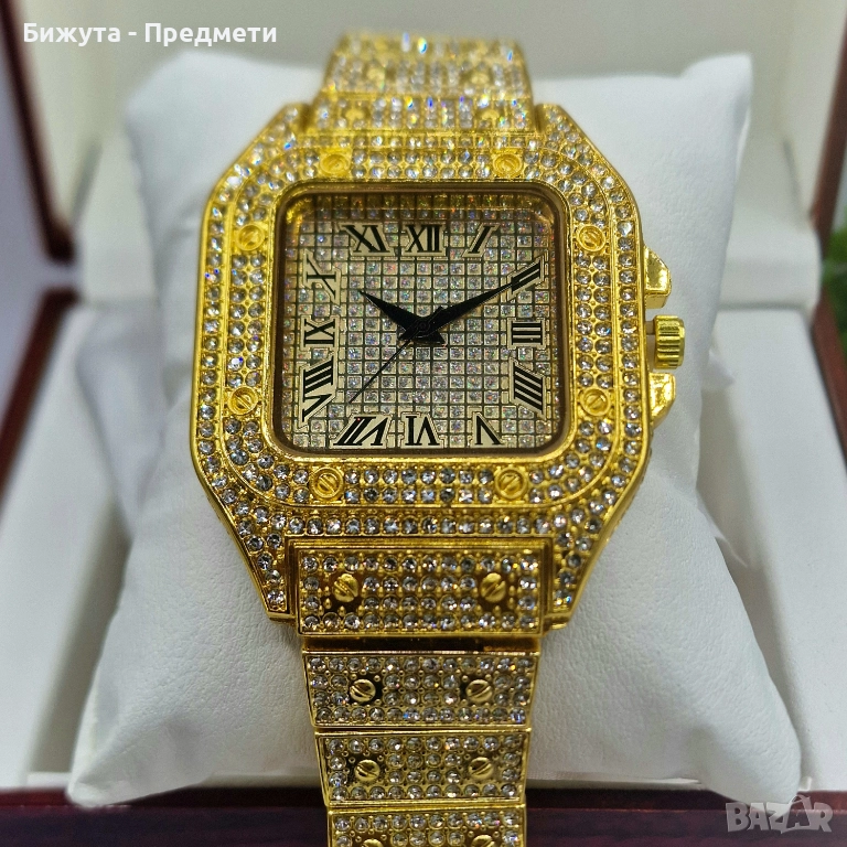 Часовник 18K златно покритие | Royal Ice Gold, снимка 1