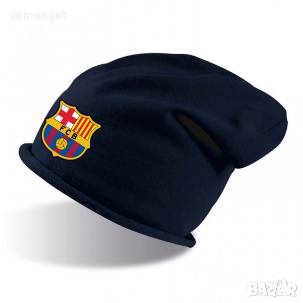 НОВО! ФЕН шапки тип beanie БАРСЕЛОНА / BARCELONA - универсален размер. Или на ОТБОР по ИЗБОР!, снимка 1