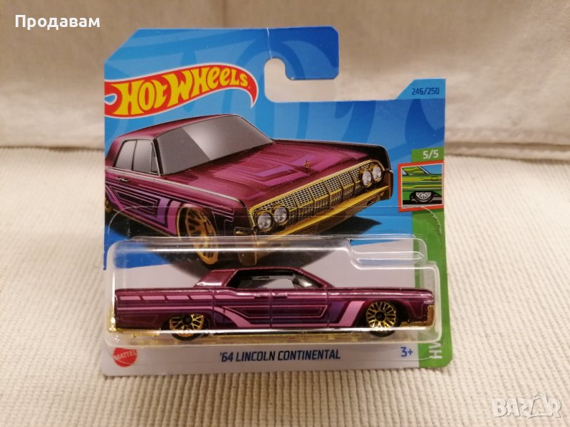 💕🧸Hot Wheels 64 Lincoln Continental, снимка 1