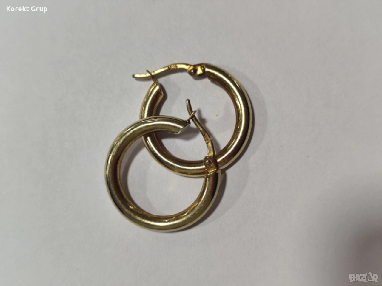 Златни обеци 14к женски, снимка 1