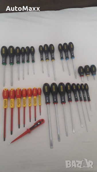 Пълен комплект отвертки STANLEY-France, снимка 1