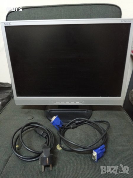 NEC LCD19WV Монитор 19 инча + кабели, снимка 1