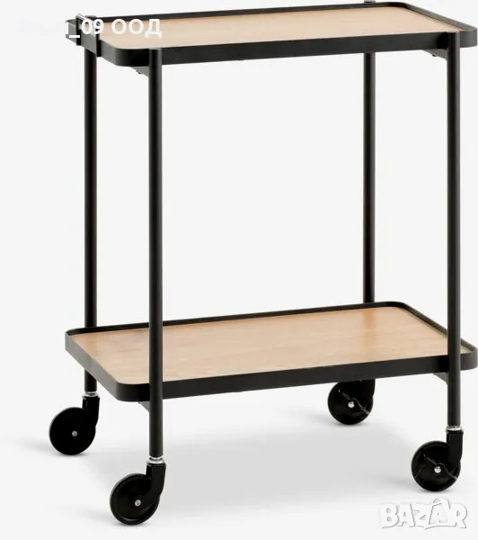 Сервизна количка в 2 цвята , снимка 1