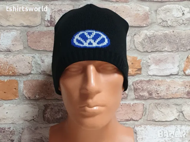 Нова зимна шапка на автомобилната марка VW, снимка 4 - Шапки - 47699679