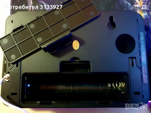 Дигитален настолен LED часовник, аларма, червени цифри, снимка 3 - Друга електроника - 50391690