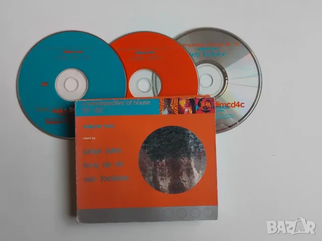 Judge Jules, Tony De Vit, Seb Fontaine –A Retrospective Of House '91 - '95 -оригинален CD1,CD2,CD3 