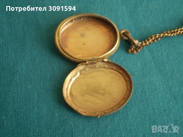  стар Медальон пендатив , снимка 4 - Антикварни и старинни предмети - 37472602