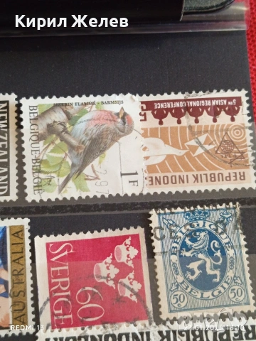 Стари пощенски марки от цял свят смесени БЕЛГИЯ,НОВА ЗЕЛАНДИЯ, ШВЕЦИЯ за КОЛЕКЦИЯ 51609, снимка 4 - Филателия - 53199324