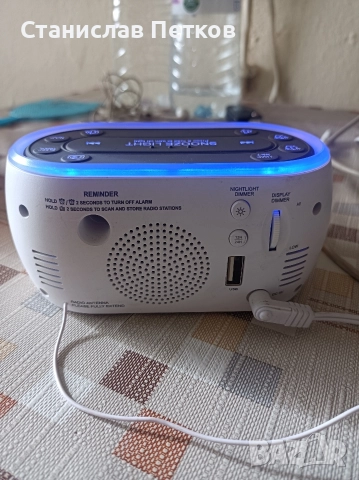 часовник с будилник, снимка 3 - Други - 52788907