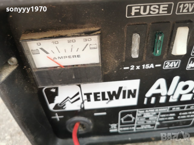 TELWIN ALPINE 30 CHARGER+BOOST-ВНОС SWISS 1104261729, снимка 12 - Аксесоари и консумативи - 54167006