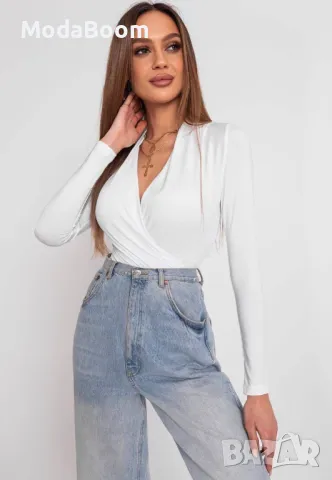 Дамско боди Два цвята , снимка 2 - Бельо - 48760301