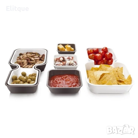 Цветни купички от 6 части. Изработени са от висококачествена, плътна пластмаса., снимка 3 - Други - 52902248