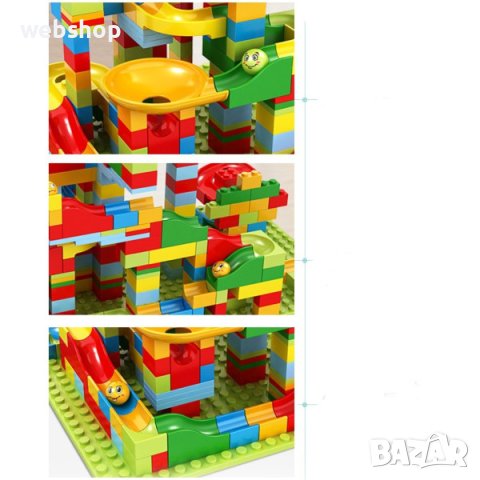 Детски Конструктор тип Лего , 165 части , висококачествена подсилена ABS пластмаса, снимка 5 - Конструктори - 42106887