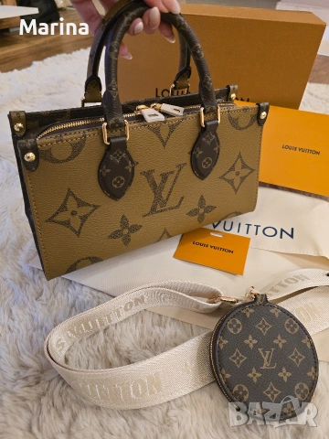 Налична чанта Louis Vuitton OnTheGo, снимка 13 - Чанти - 53322445