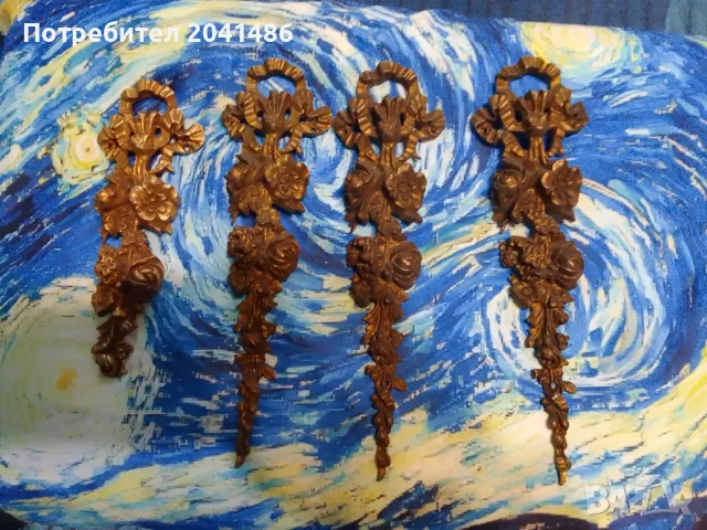  Месингови   апликации за мебели