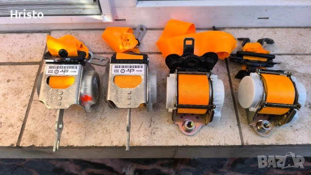 Оранжеви колани за BMW e90, снимка 2 - Части - 52749239