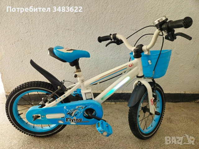 Детско колело/велосипед MONI 14 цола, снимка 4 - Велосипеди - 52922254