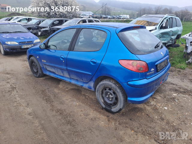 пежо 206 1.4 16 бензин, снимка 3 - Автомобили и джипове - 44725970
