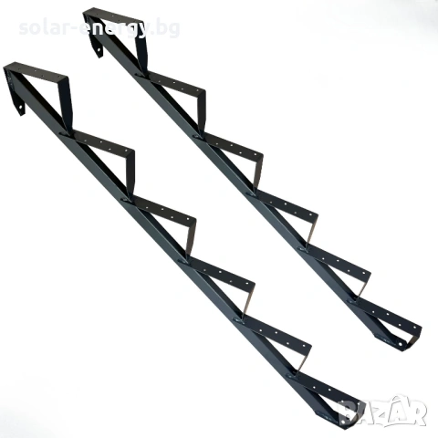 Метални носачи за стълби комплект (2 бр.) 2–6 стъпала | Стандарт и Премиум, снимка 12 - Други - 54236316