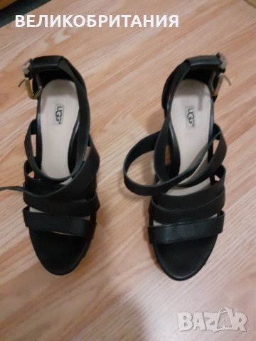 Нови дамски летни обувки на платформа на фирма  UGG Лондон   1082, снимка 1 - Дамски елегантни обувки - 42208838