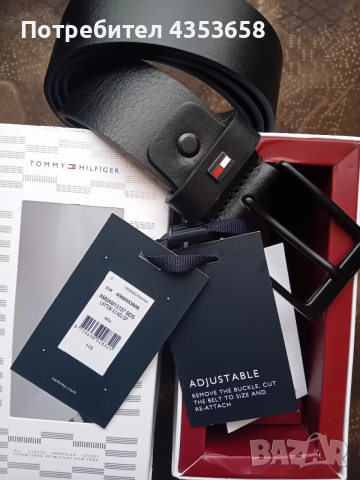 Tommy Hilfiger -115 см ест.кожа колан