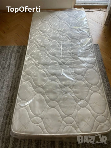 Матраци два броя 90/190 използвани 3 месеца матрак, снимка 5 - Матраци - 51376676
