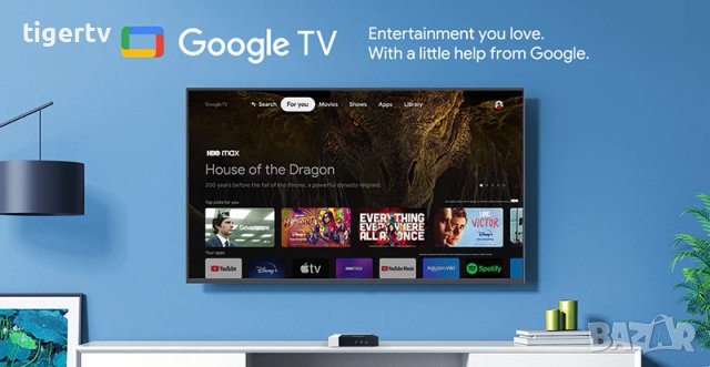 Най-нов Android TV Box MECOOL KM7 PLUS Google Android TV 11, Google & Netflix +5G Bluetooth, снимка 15 - Плейъри, домашно кино, прожектори - 31402022