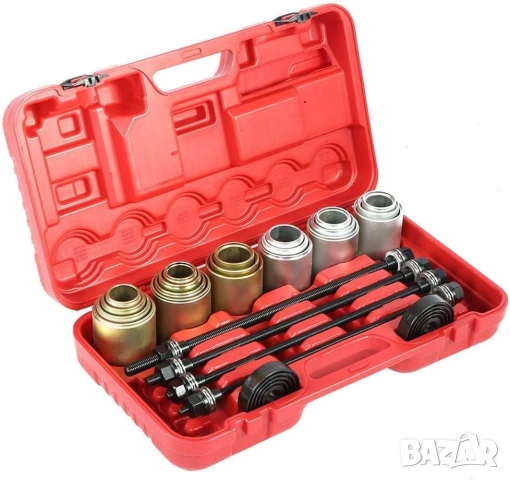 Комплект за монтаж и демонтаж на селенови втулки Kraft Royal лагер, снимка 5 - Други инструменти - 51497163