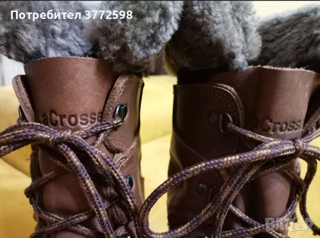 Дамски зимни обувки LaCrosse Туристически обувки 37, снимка 10 - Дамски ботуши - 52307143