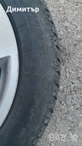 4 Алуминиеви джанти със зимни гуми за Мерцедес 16цола, снимка 6 - Гуми и джанти - 52355691